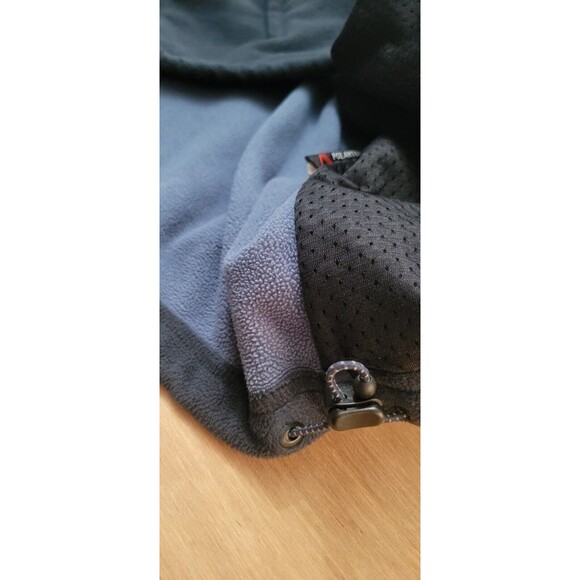 LL Bean Polartec Jacket Full Zip Size XL Mens Blue Fleece Item OGCF7 - Picture 7 of 13